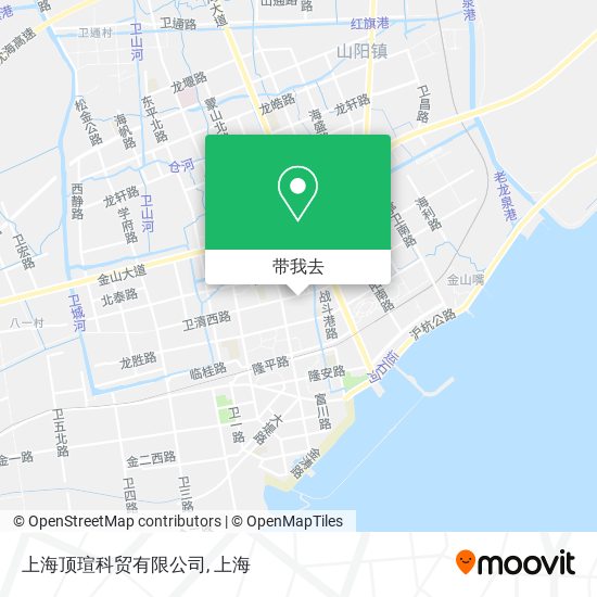 上海顶瑄科贸有限公司地图