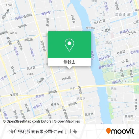 上海广得利胶囊有限公司-西南门地图