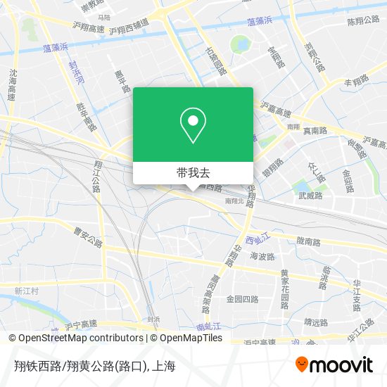 翔铁西路/翔黄公路(路口)地图