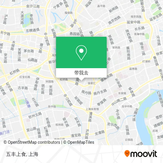 五丰上食地图