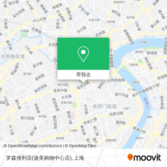 罗森便利店(迪美购物中心店)地图