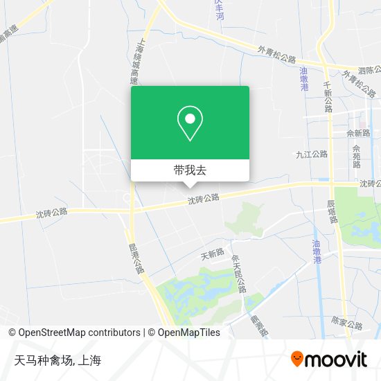 天马种禽场地图