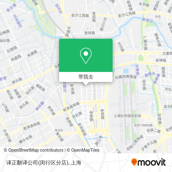 译正翻译公司(闵行区分店)地图