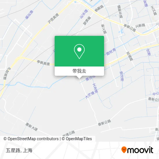 五星路地图