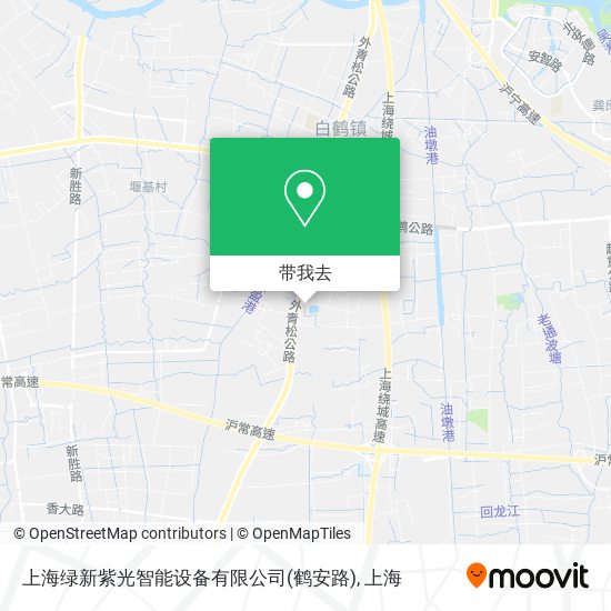 上海绿新紫光智能设备有限公司(鹤安路)地图