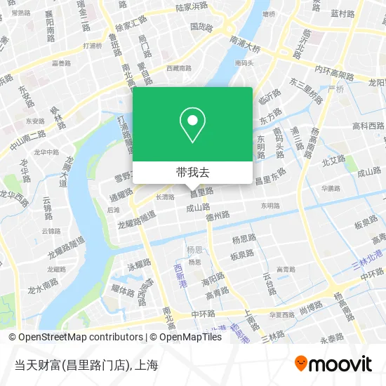 当天财富(昌里路门店)地图