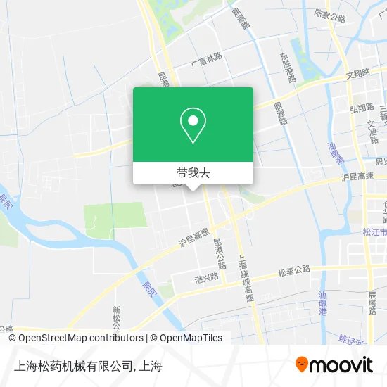 上海松药机械有限公司地图