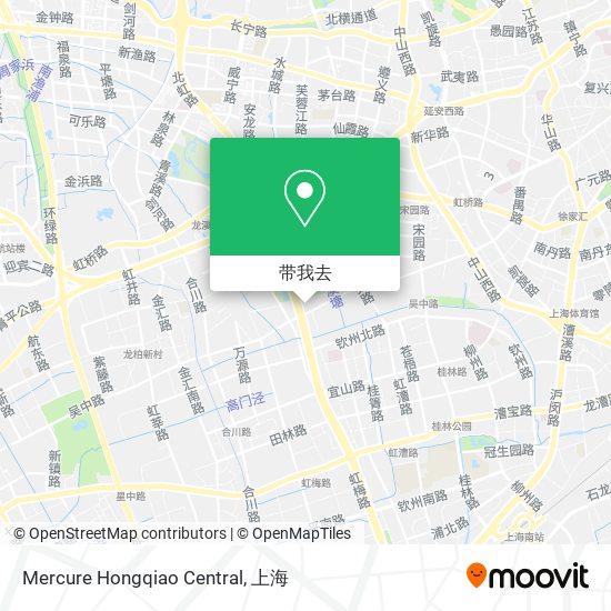 Mercure Hongqiao Central地图