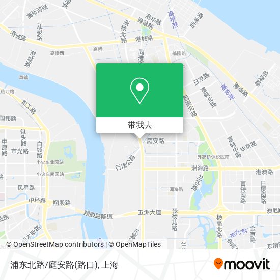 浦东北路/庭安路(路口)地图