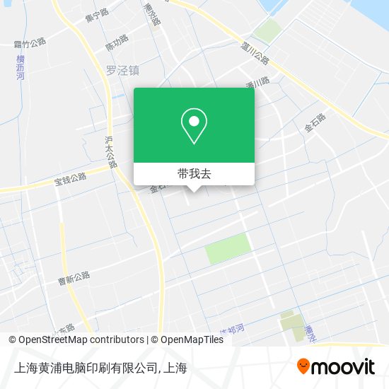 上海黄浦电脑印刷有限公司地图