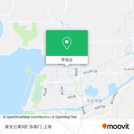 泰安公寓3区-东南门地图