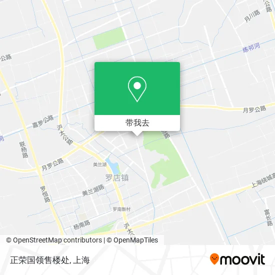 正荣国领售楼处地图