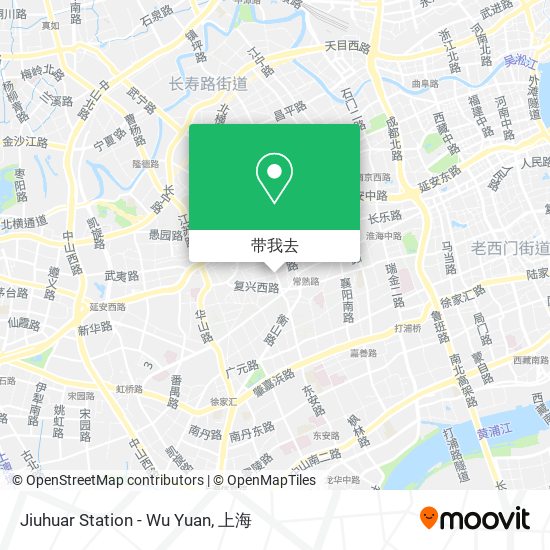 Jiuhuar Station - Wu Yuan地图