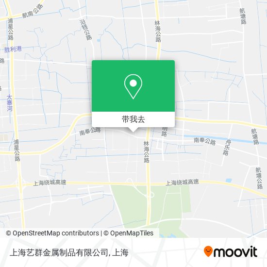 上海艺群金属制品有限公司地图