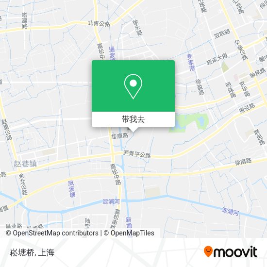 崧塘桥地图