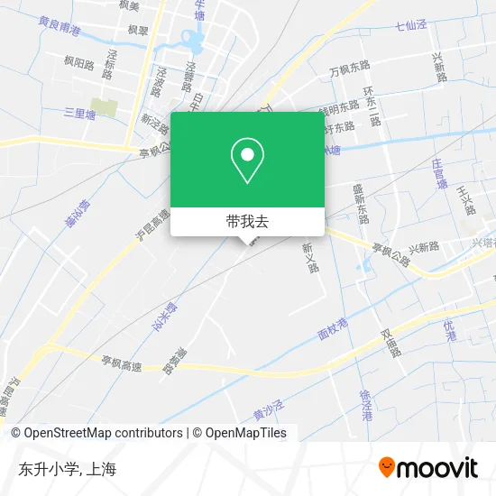 东升小学地图