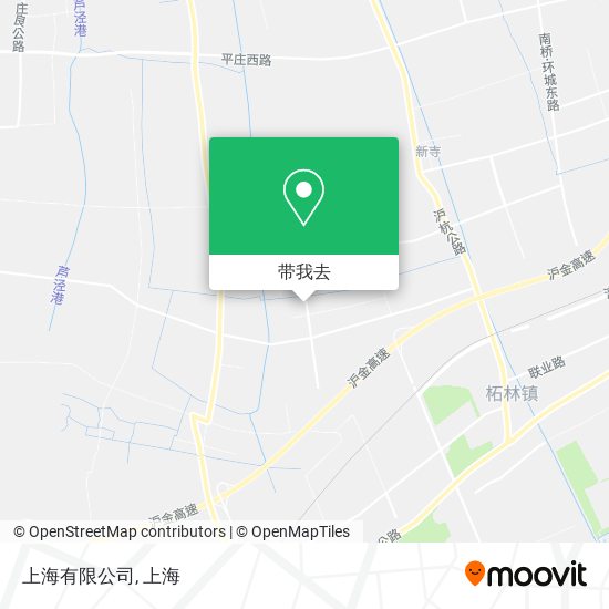 上海有限公司地图