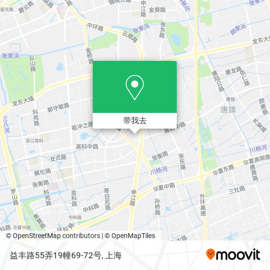 益丰路55弄19幢69-72号地图