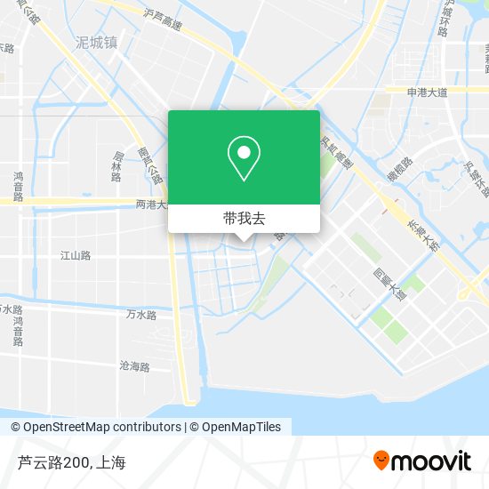芦云路200地图