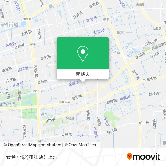 食色小炒(浦江店)地图
