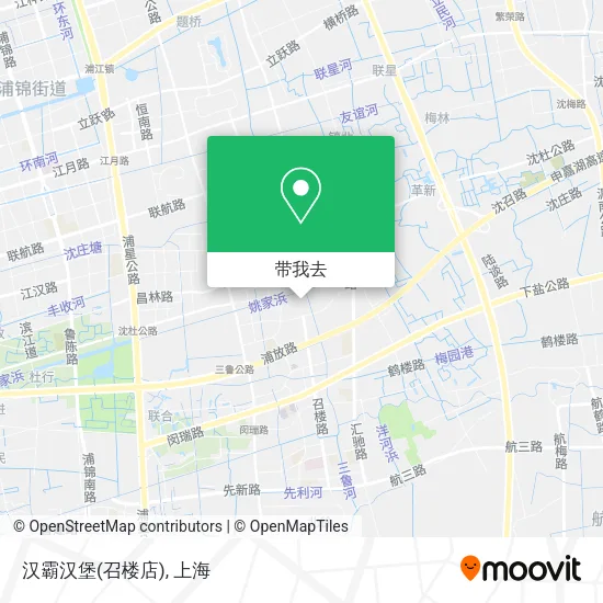 汉霸汉堡(召楼店)地图