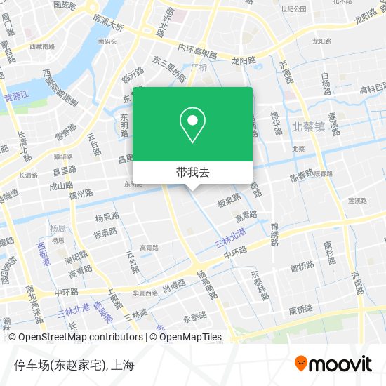 停车场(东赵家宅)地图