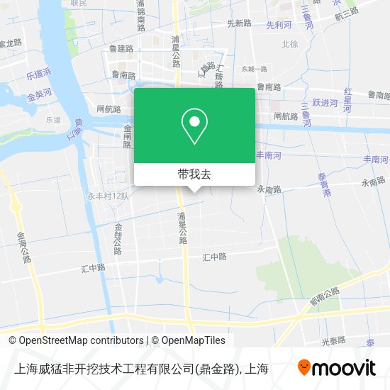 上海威猛非开挖技术工程有限公司(鼎金路)地图