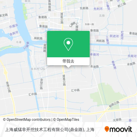 上海威猛非开挖技术工程有限公司(鼎金路)地图