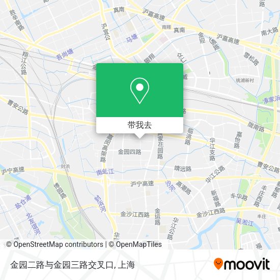 金园二路与金园三路交叉口地图