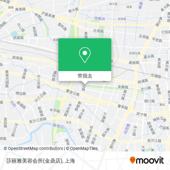 莎丽雅美容会所(金鼎店)地图