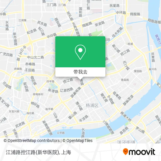 江浦路控江路(新华医院)地图
