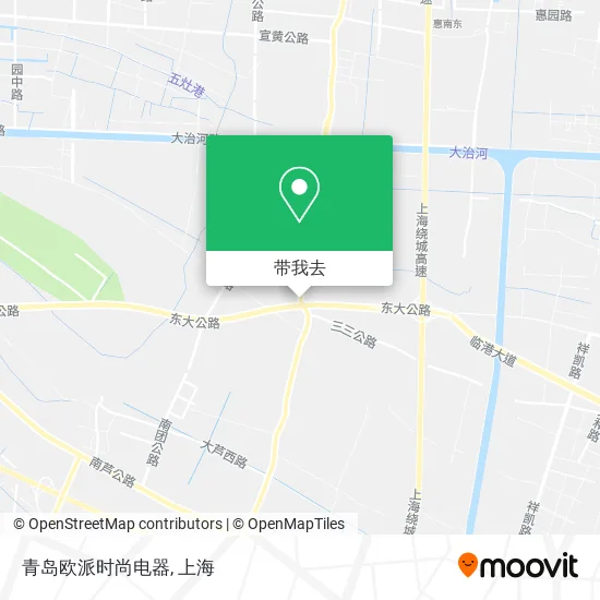 青岛欧派时尚电器地图