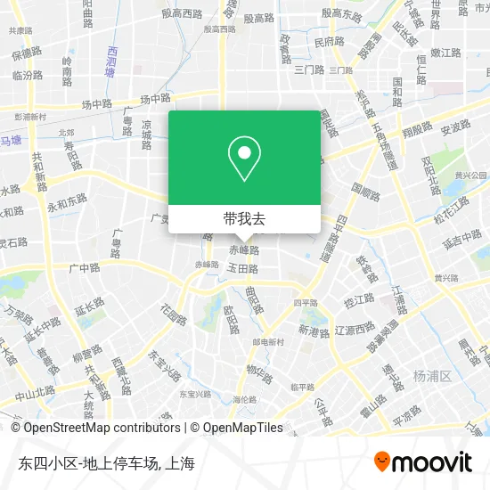 东四小区-地上停车场地图