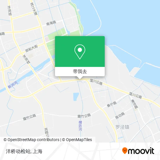 洋桥动检站地图