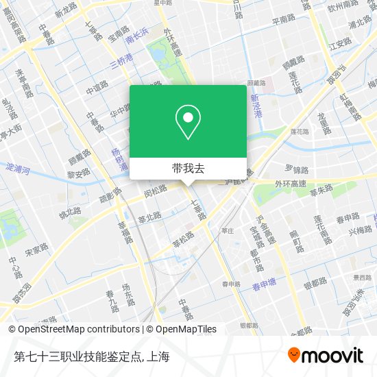 第七十三职业技能鉴定点地图