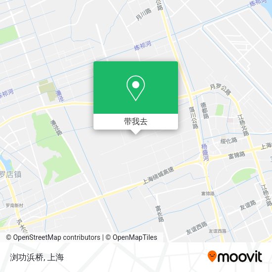 浏功浜桥地图