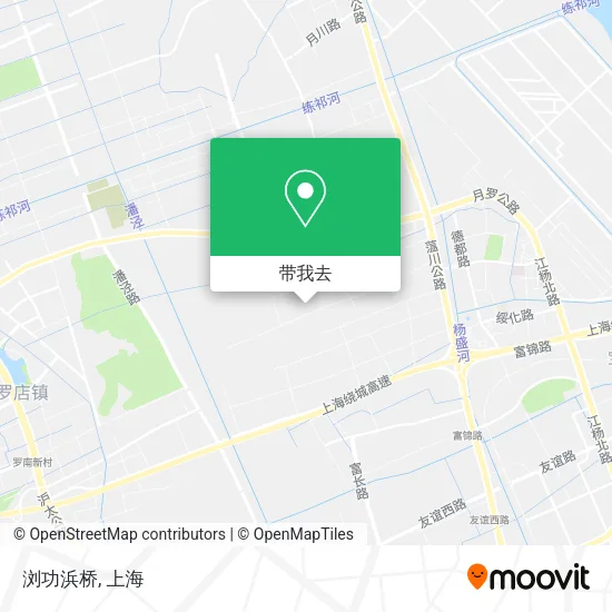 浏功浜桥地图