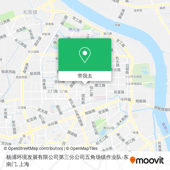 杨浦环境发展有限公司第三分公司五角场镇作业队-东南门地图