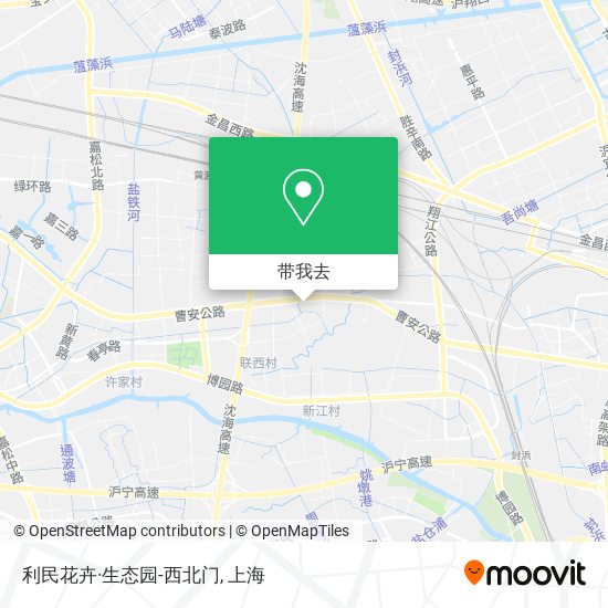 利民花卉·生态园-西北门地图