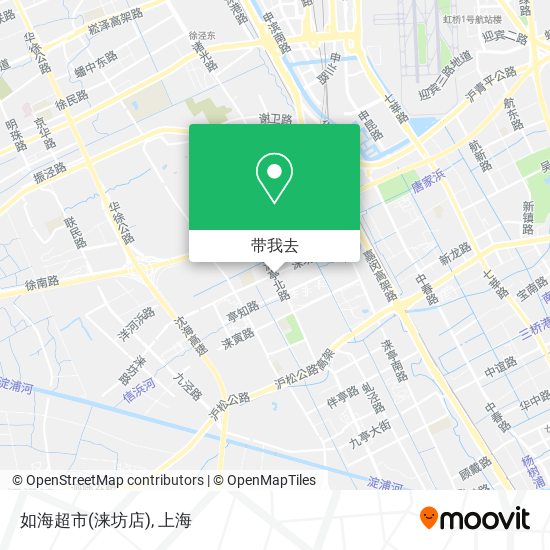 如海超市(涞坊店)地图