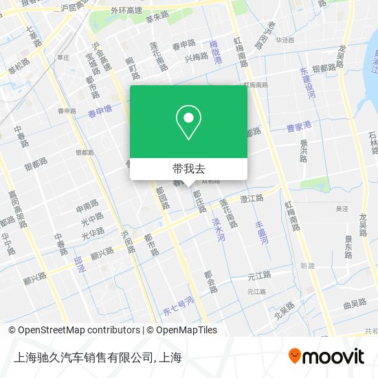 上海驰久汽车销售有限公司地图