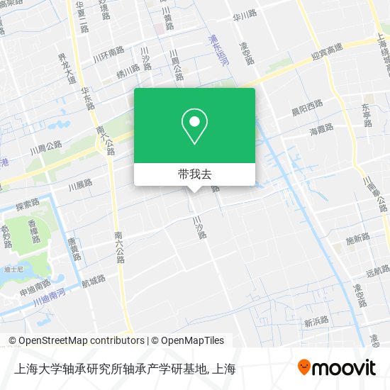 上海大学轴承研究所轴承产学研基地地图
