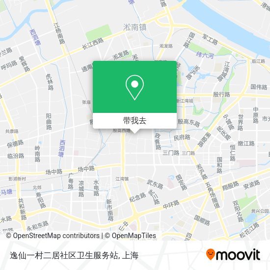 逸仙一村二居社区卫生服务站地图