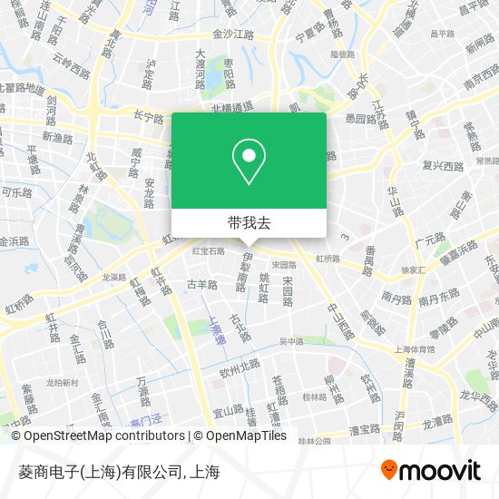 菱商电子(上海)有限公司地图
