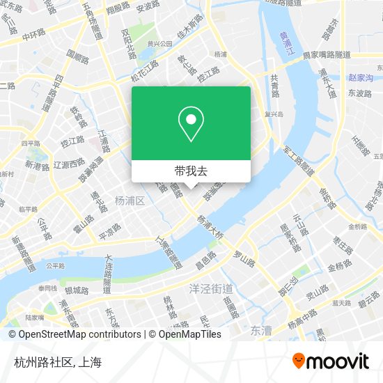 杭州路社区地图