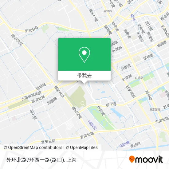 外环北路/环西一路(路口)地图