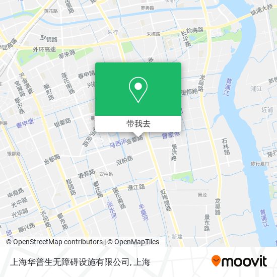 上海华普生无障碍设施有限公司地图