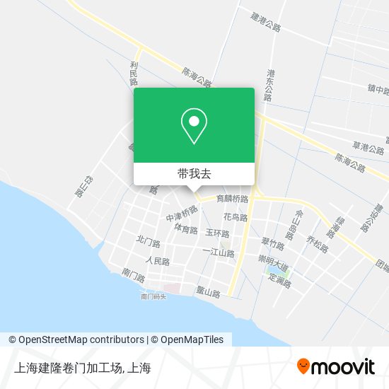 上海建隆卷门加工场地图