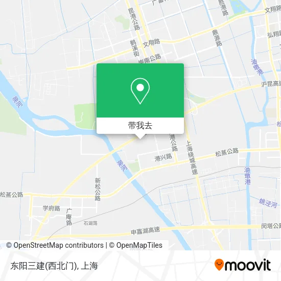 东阳三建(西北门)地图