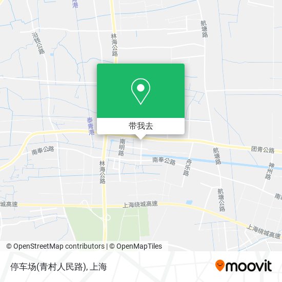 停车场(青村人民路)地图